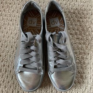 DV for Target women’s silver lace up sneakers